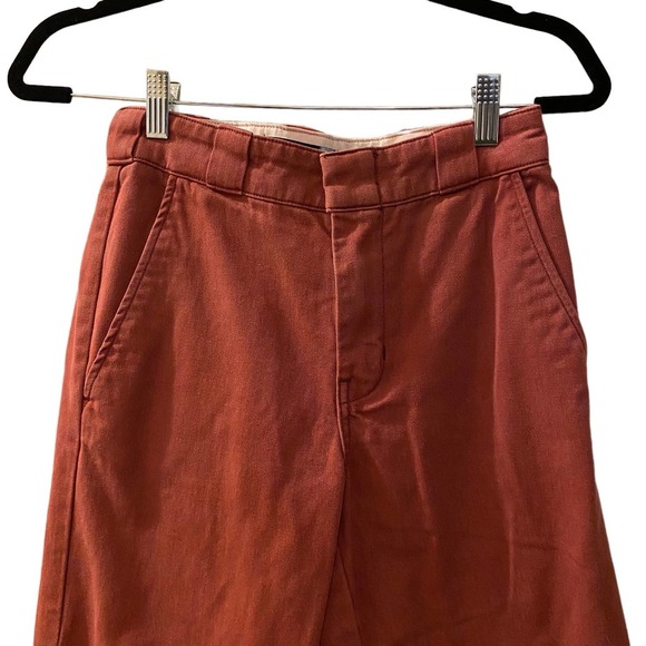 Reformation Work Pant in Rust Sz 26 - Picture 8 of 11
